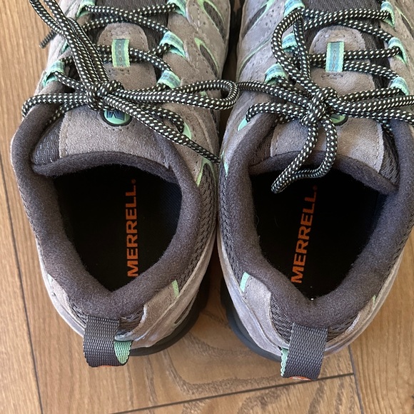 Merrell Moab 2 Waterproof Shoes Women’s Size 7.5 Suede Vibram Hiking New no box - Picture 7 of 14